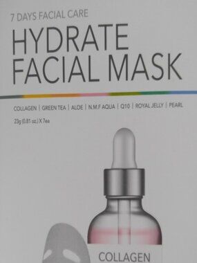 Hydrate Facial Masks NIB